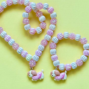 Beaded Necklace - Puppy