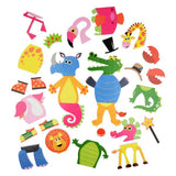 Bath Stickers - Weird and wonderful animals