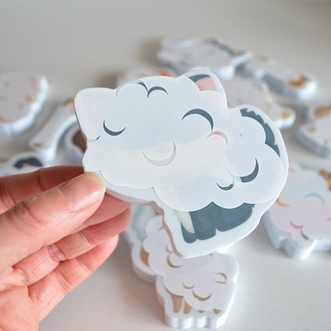 Colour Changing Bath Stickers Muddy Paws