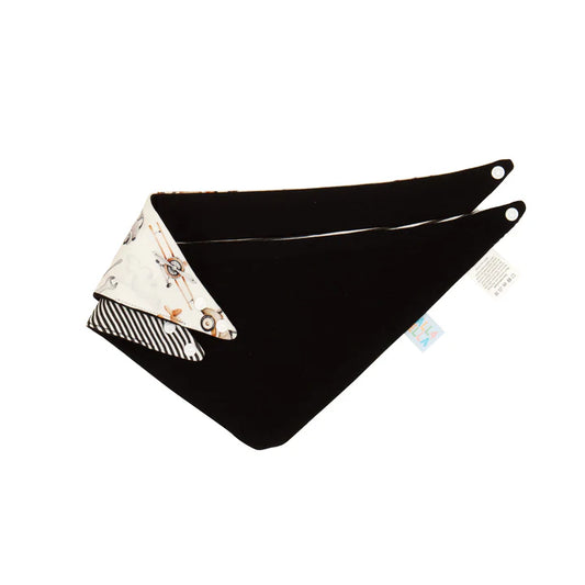 Bandana Bibs 2pk - Lined Vehicle