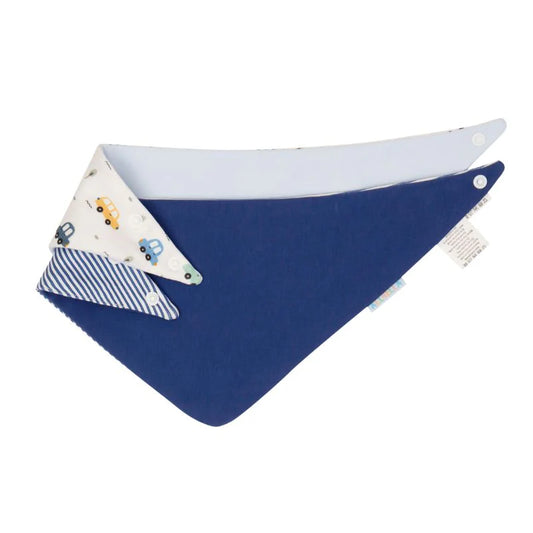 Bandana Bibs 2pk - Beep Beep