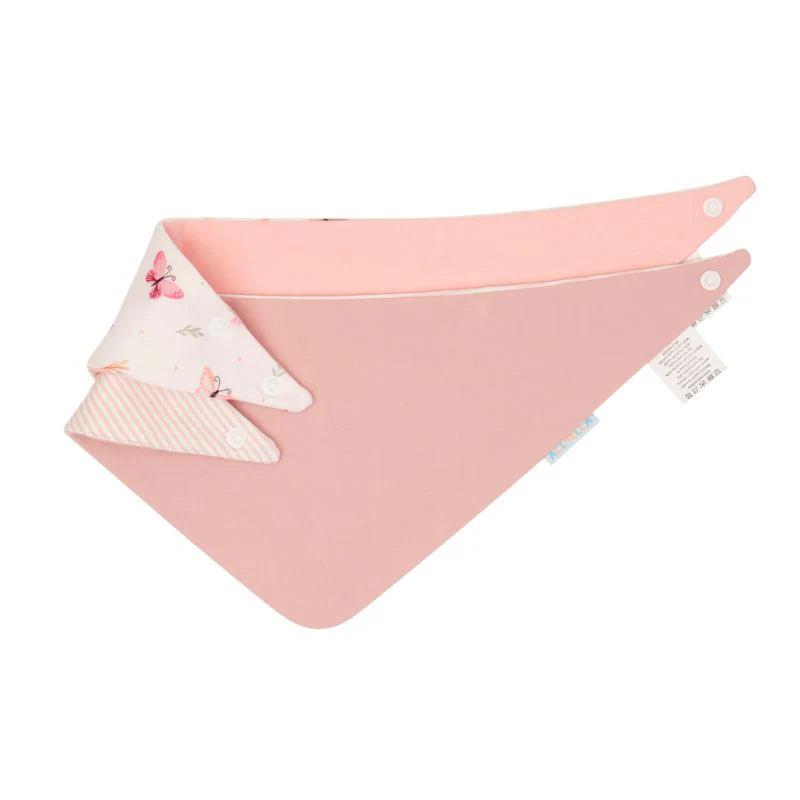 Bandana Bibs 2pk - Sweet Butterfly
