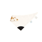 Bandana Bib with silicone teether - Puppies