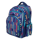 Big Kids Backpack - Bright Stripes