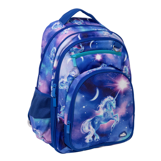 Big Kids Backpack - Moonlit Unicorn