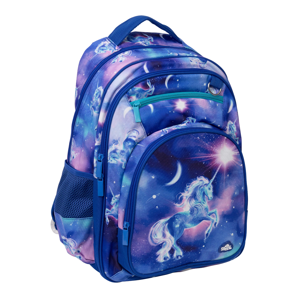 Big Kids Backpack - Moonlit Unicorn