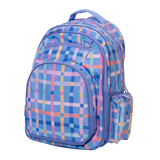 Big Kids Backpack - Pastel Plaid