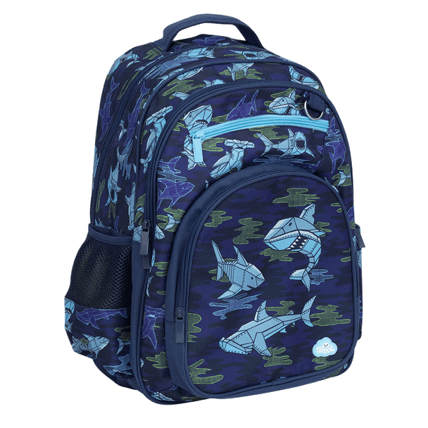 Big Kids Backpack - Robo Shark