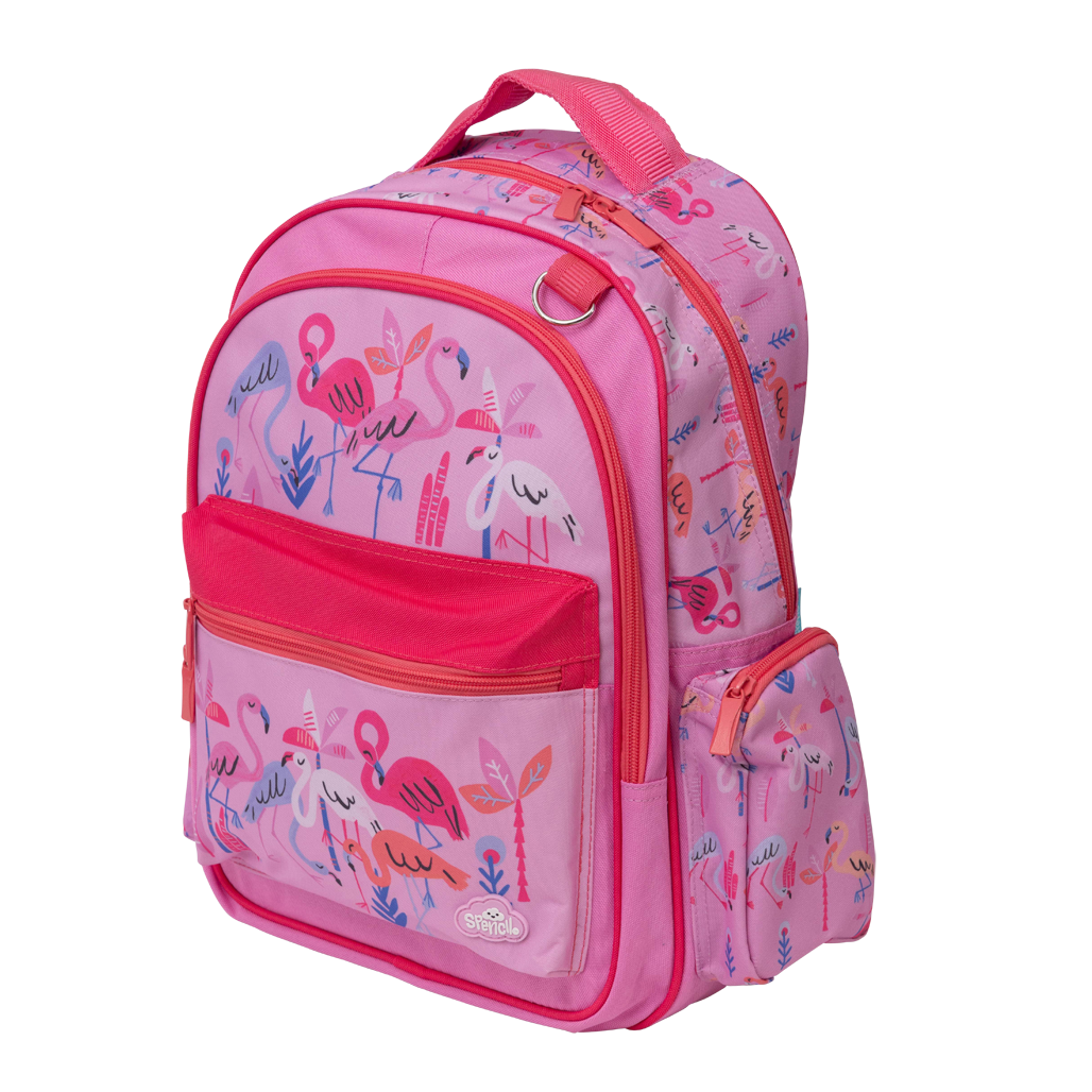 Little Kids Backpack - Flamingo Splash