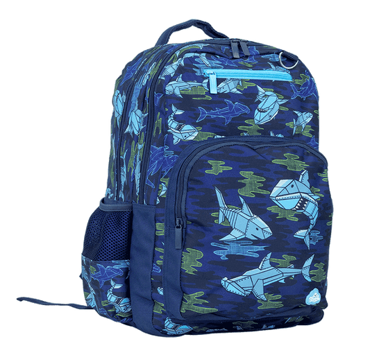 Big Kids Backpack - Robo Shark