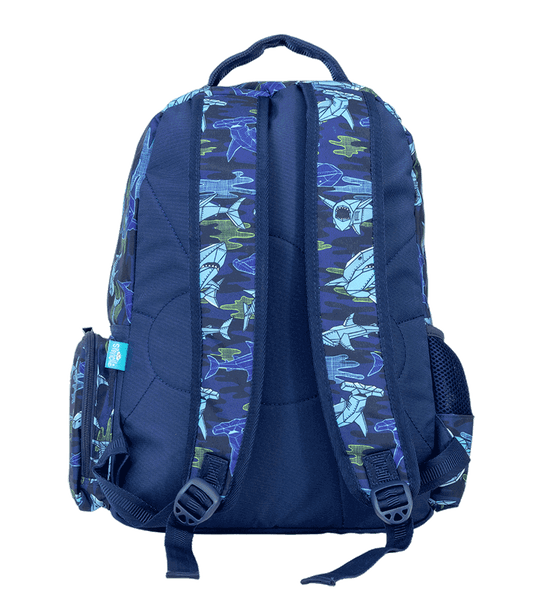Big Kids Backpack - Robo Shark
