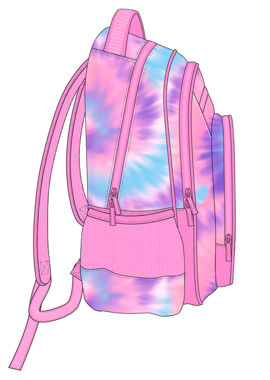 Big Kids Backpack - Tie Dye Splash