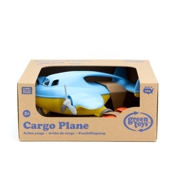 Green Toys Cargo Plane with Mini Car