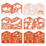 Petit Collage Colouring Book with Stickers - Pets