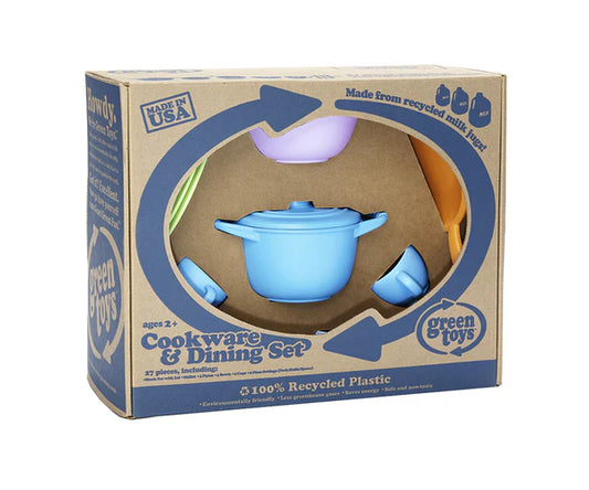 Green Toys Cookware and Dining Set - 26 pieces