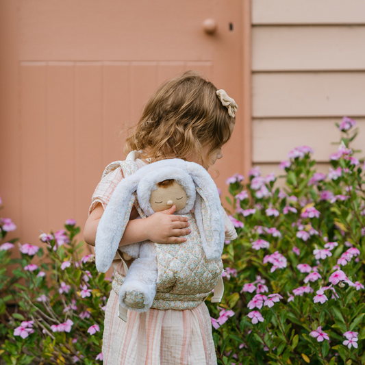 Dinkum Doll Quilted Carrier - Garden Floral