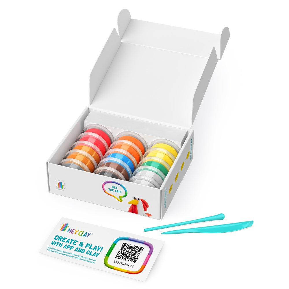 Hey Clay Farm Birds - Large Set