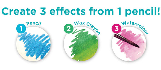 Easi-Grip Watercolour Pencils – Pack of 12