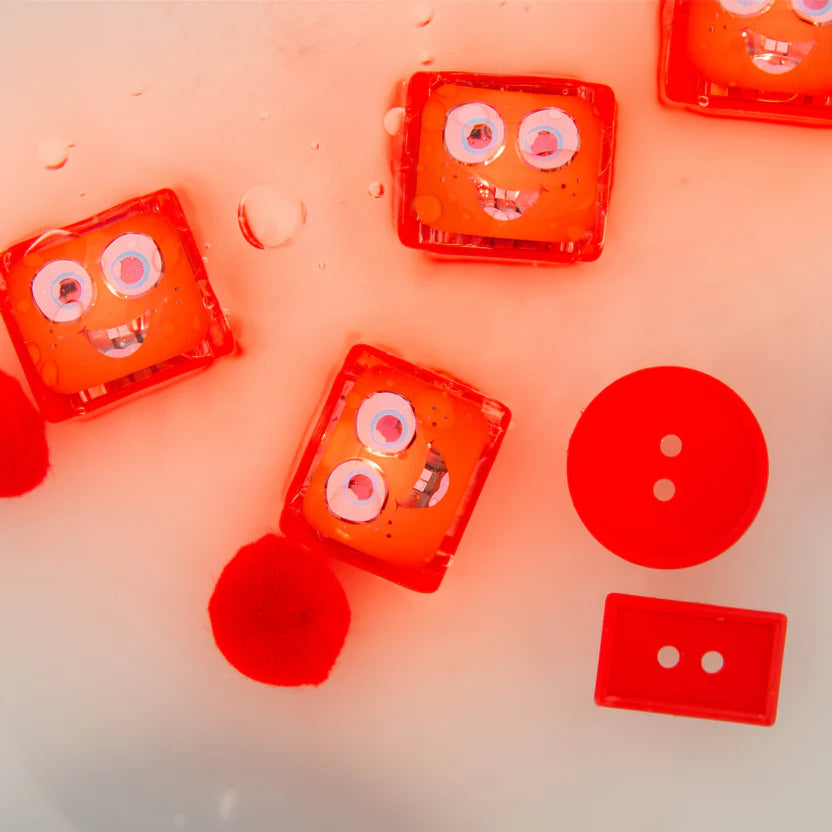 Glo Pals - Light Up Glo Cubes - Sammy Red