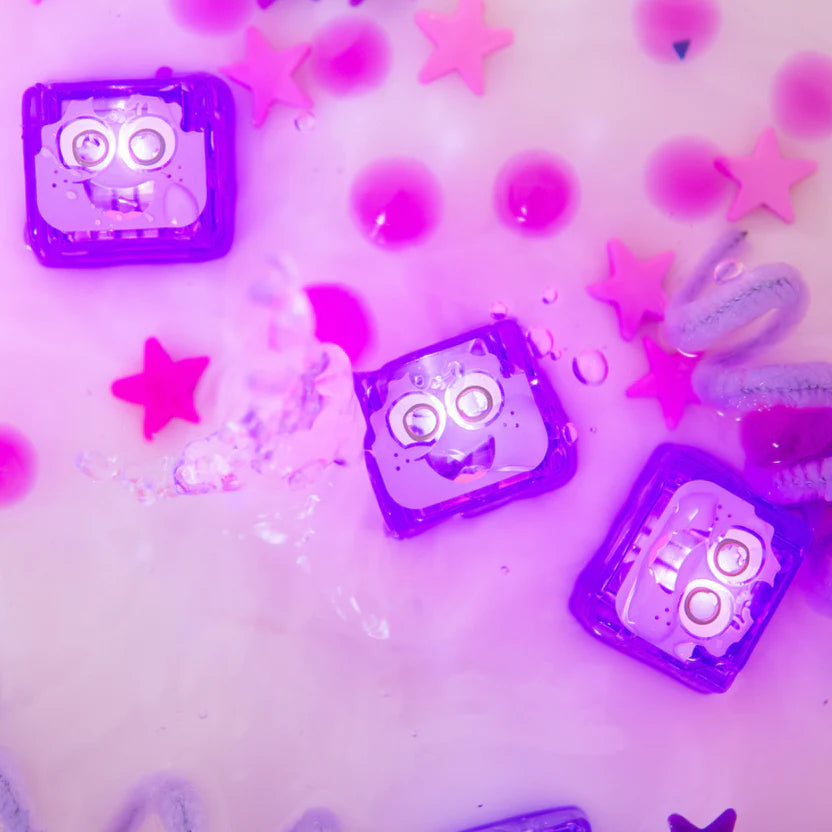 Glo Pals - Light Up Glo Cubes - Lumi Purple
