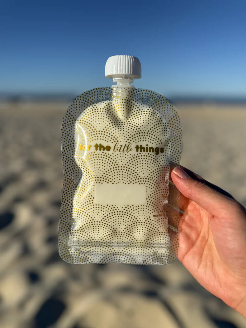Sinchies 150ml Reusable Food Pouches 5pk - Golden Waves