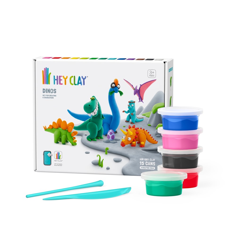 Hey Clay Dino Set