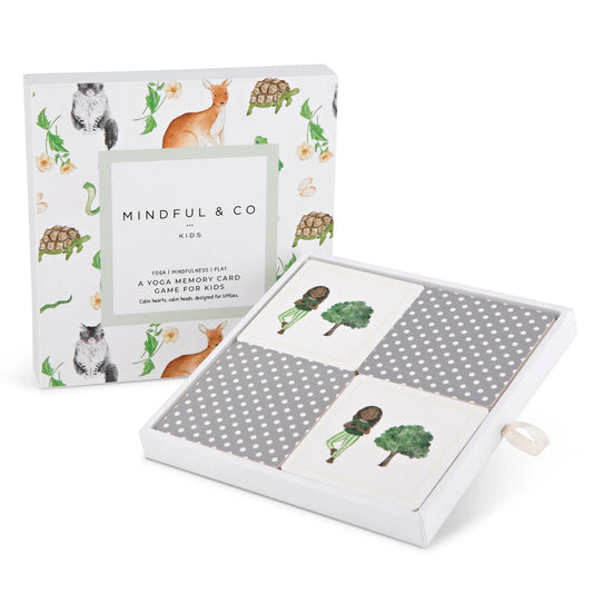 Yoga Memory card game for Kids