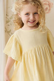 Organic Cotton Muslin Phillipa Dress- Sunshine