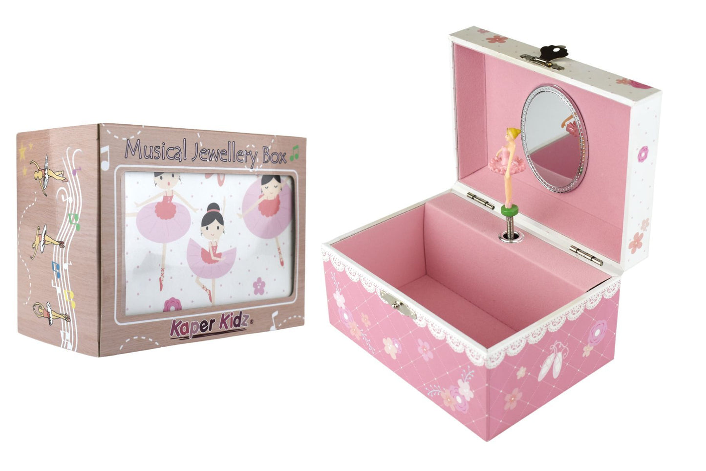 Anna Ballerina Keepsake Music Jewellery Box