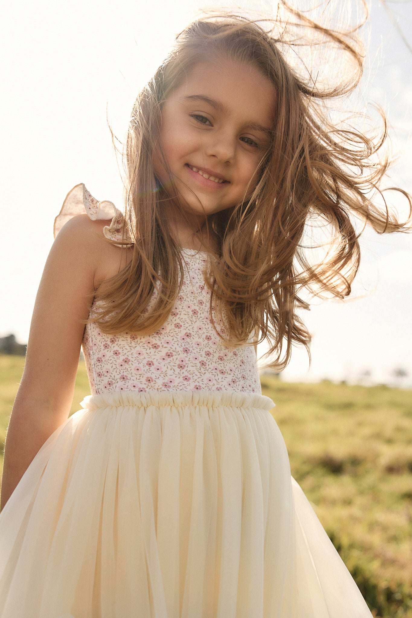 Katie Tutu Dress - Emmy Natural