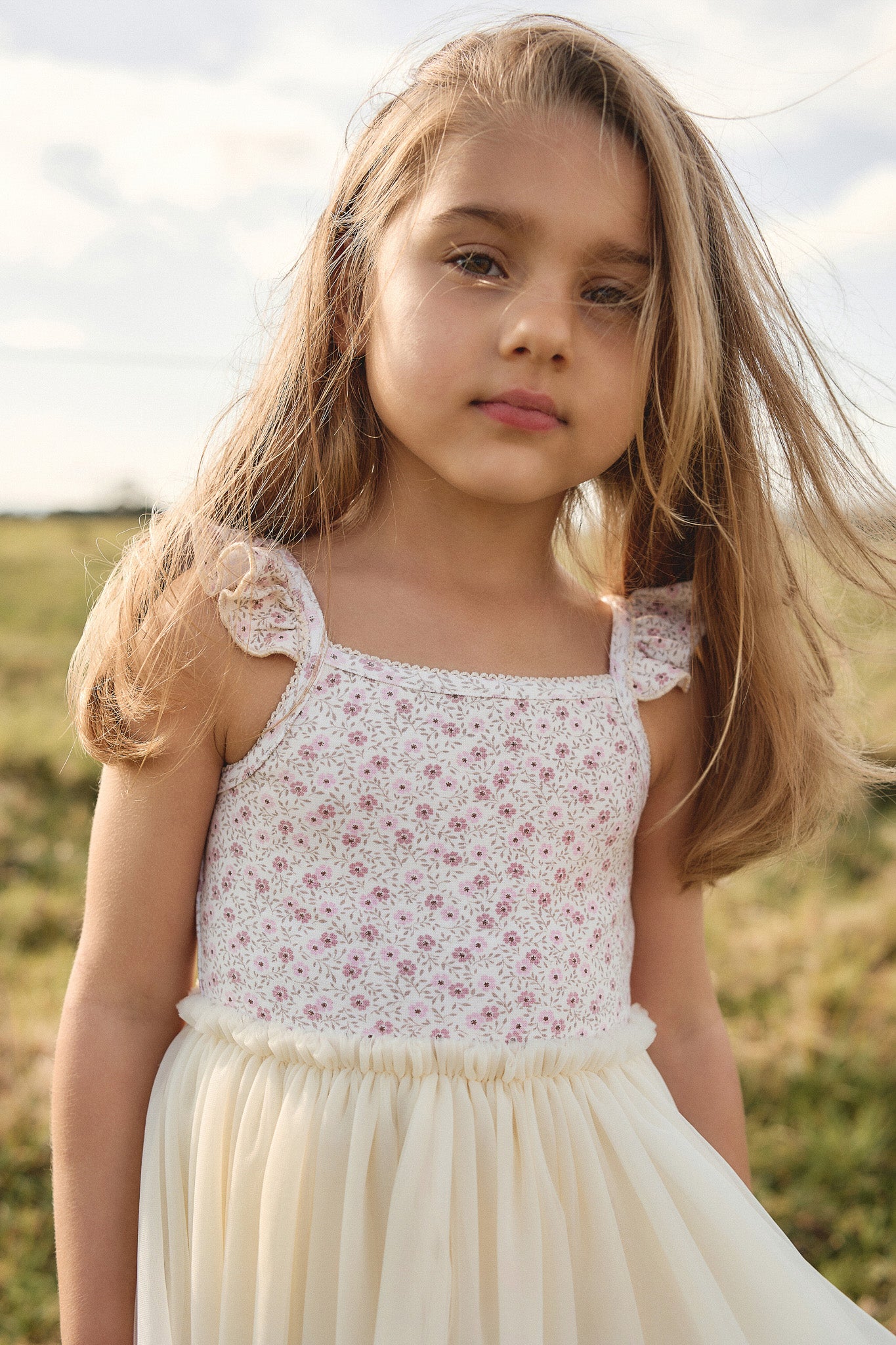 Katie Tutu Dress - Emmy Natural