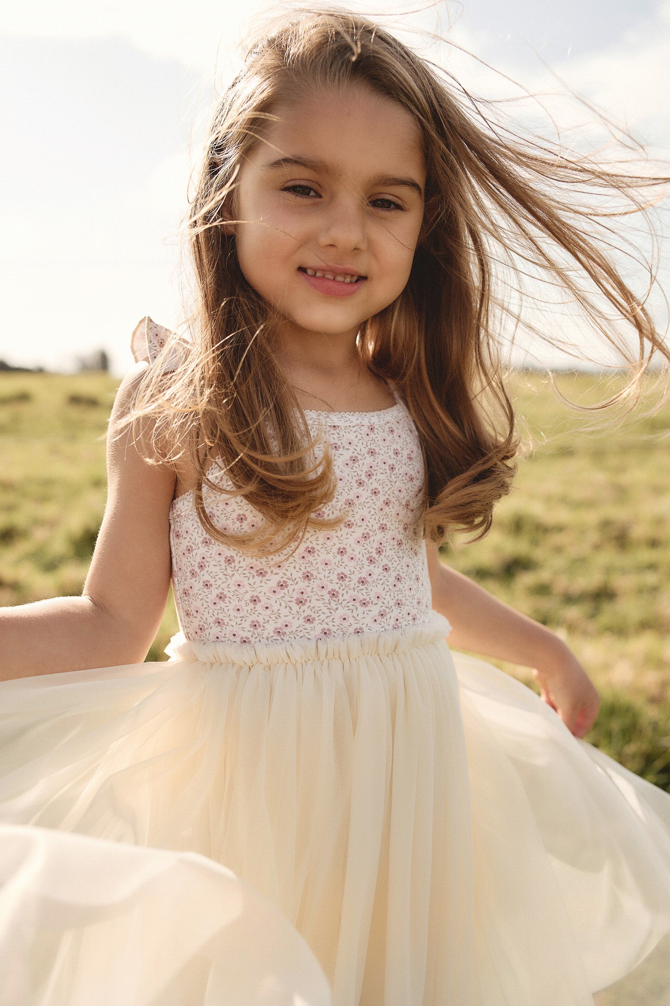 Katie Tutu Dress - Emmy Natural