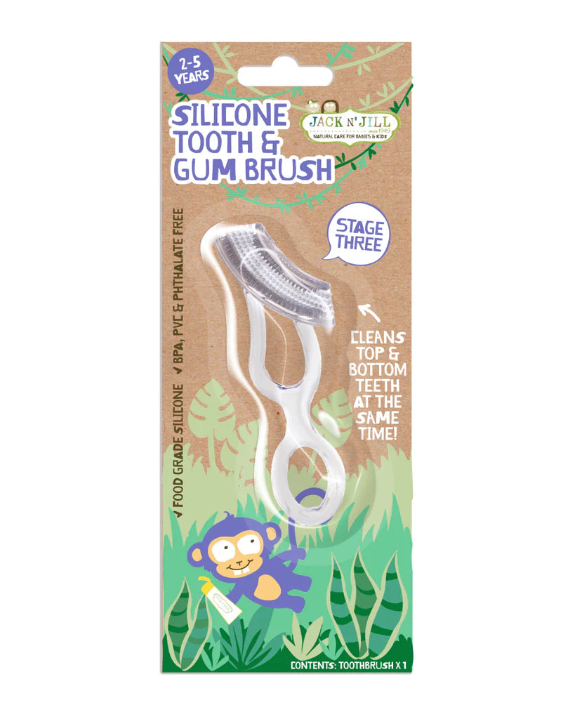 Jack N' Jill  Silicone Tooth and Gum Brush