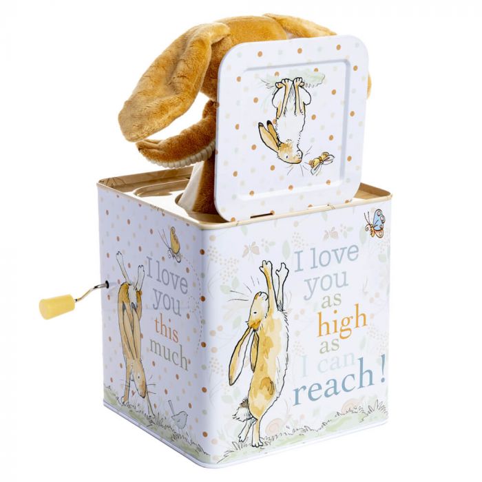 Guess how much I love you Nut Brown Hare Jack in the Box