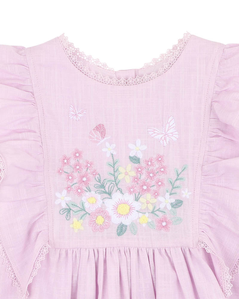MADELYN Embroidered Dress