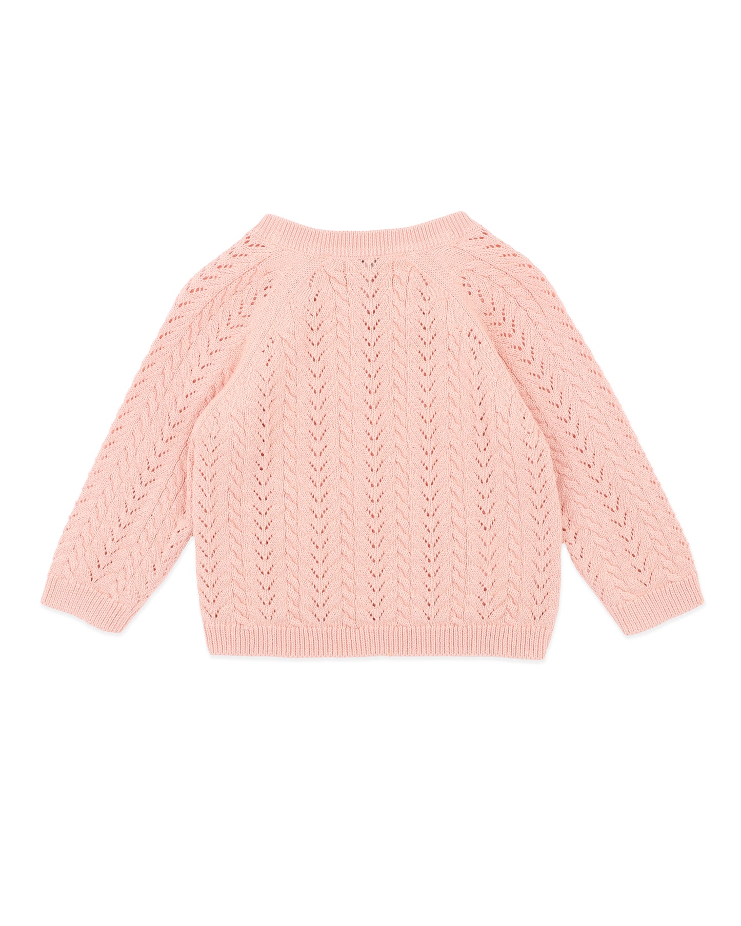 Gemma Organic Pointelle Knitted Jumper