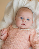 Gemma Organic Pointelle Knitted Jumper