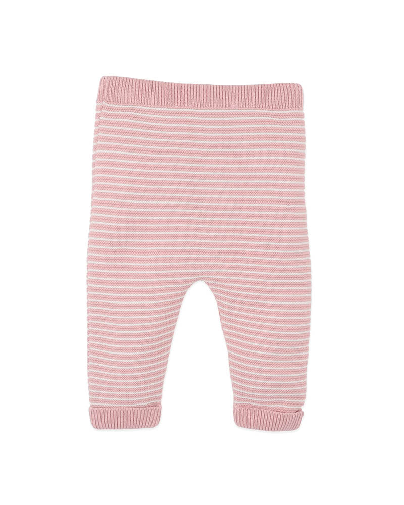 Fern Stripe Organic Knitted Leggings