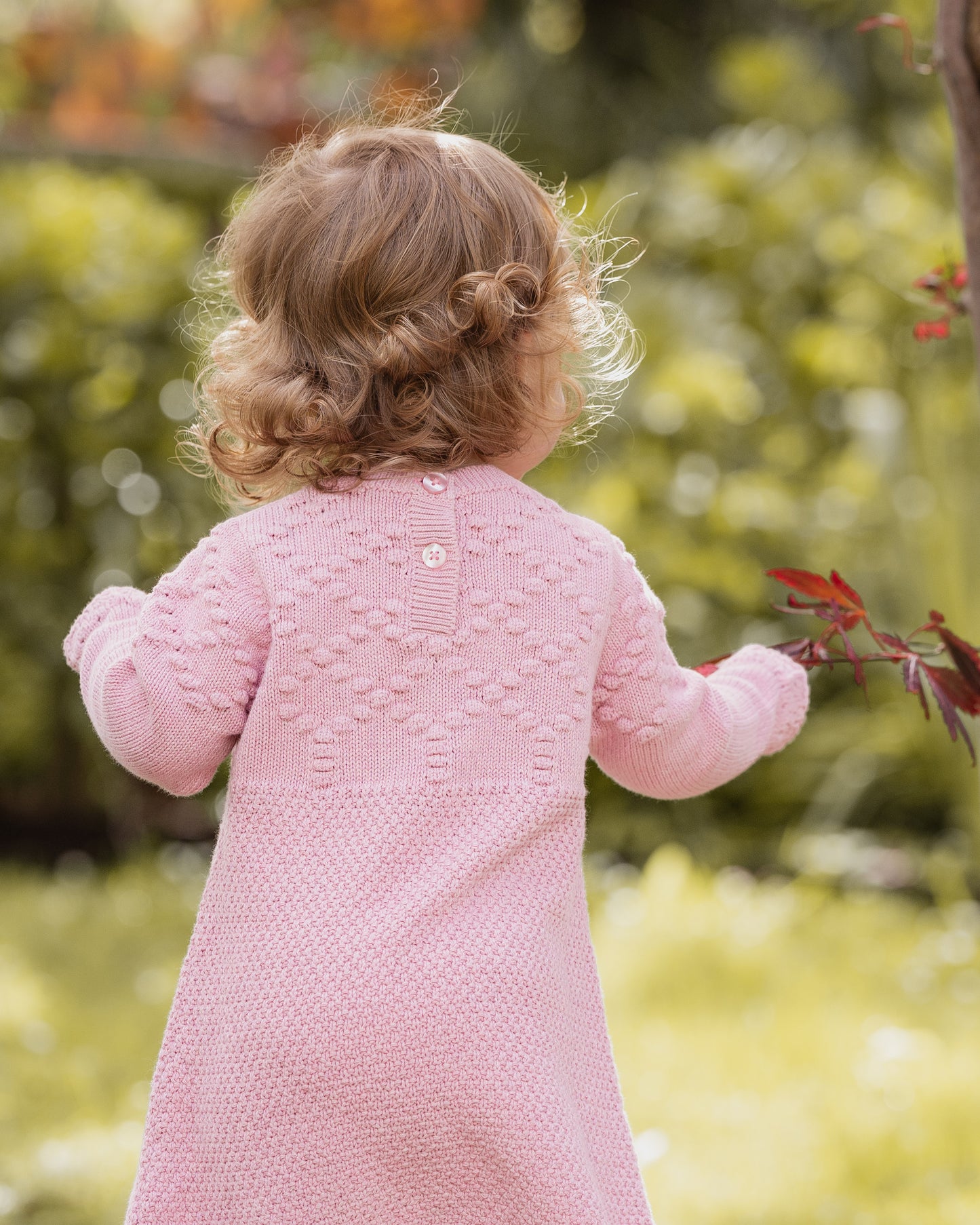 Winnie Hand Embroidered Organic Knit Dress