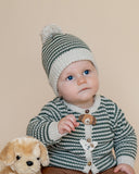 Otto Stripe Organic Beanie