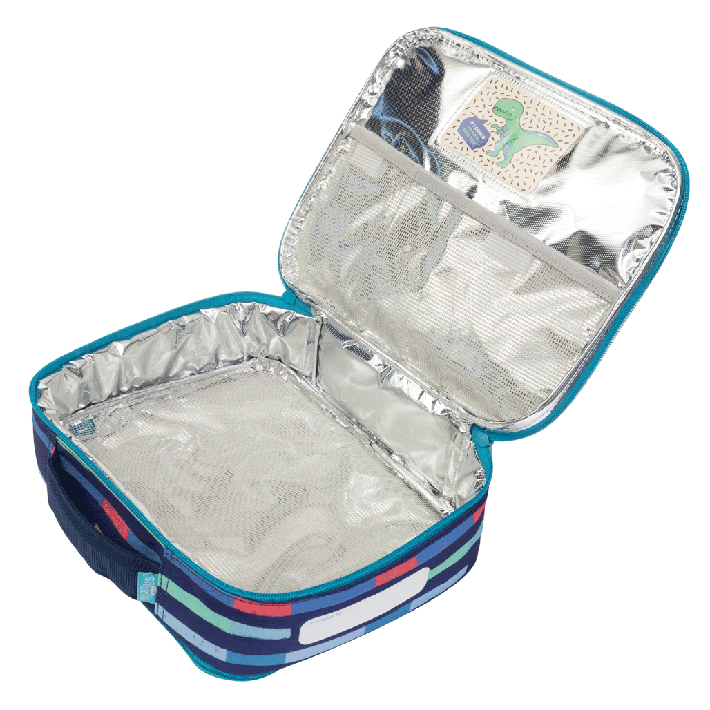 Big Cooler Lunch Bag - Bright Stripes