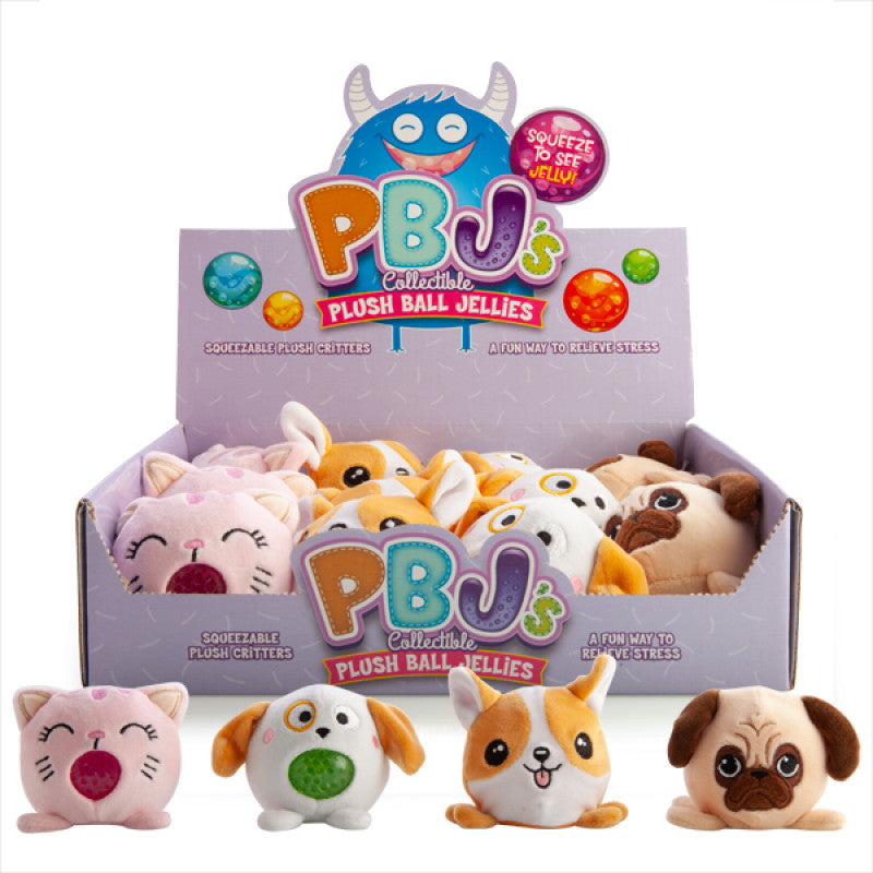 Plush Ball Jellies - Animals