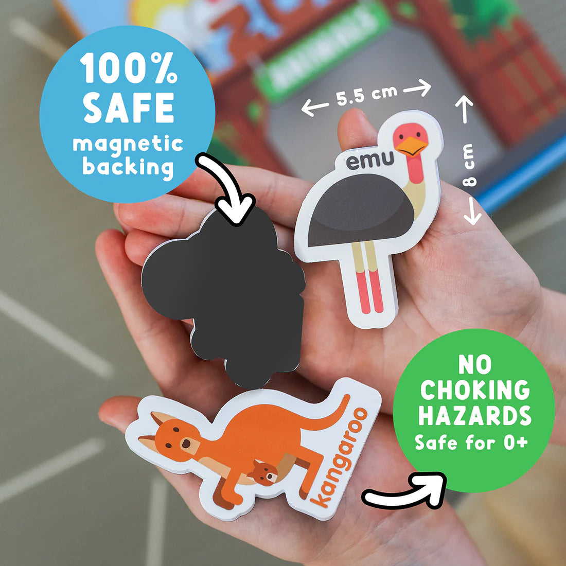 Magnetic Zoo Animals