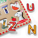 Lift & See Peg Puzzle - Alphabet