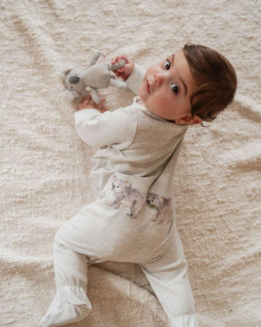 Bailey Koala LS ZIP Onesie