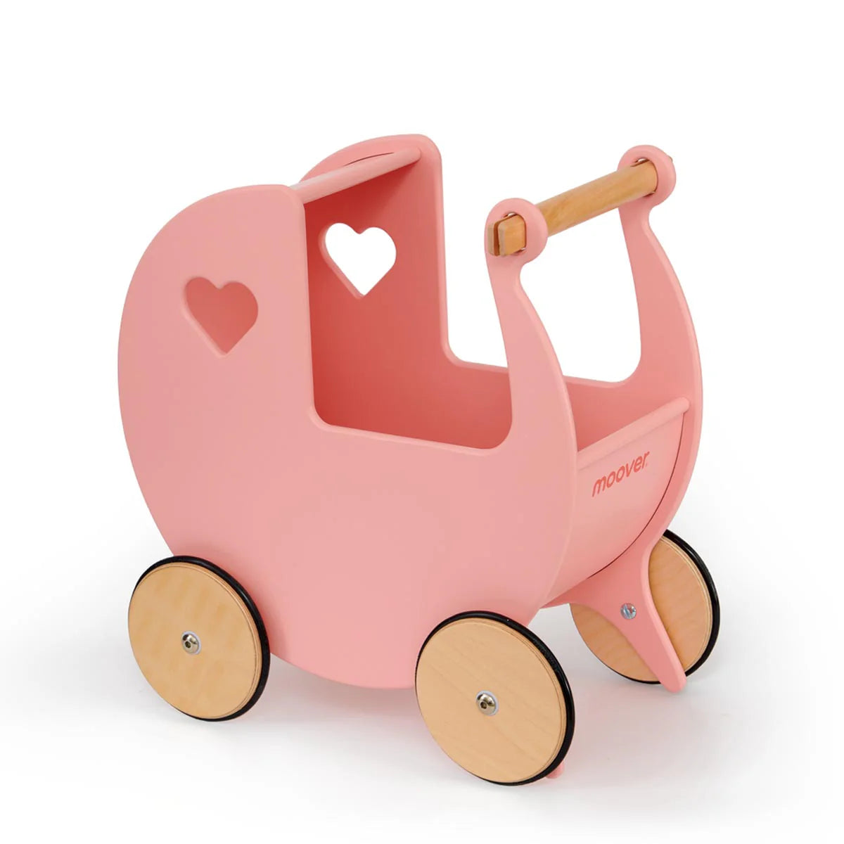 Moover Classic Dolls Pram – Coral Pink
