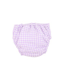 LILAC GINGHAM Aqua Nappy