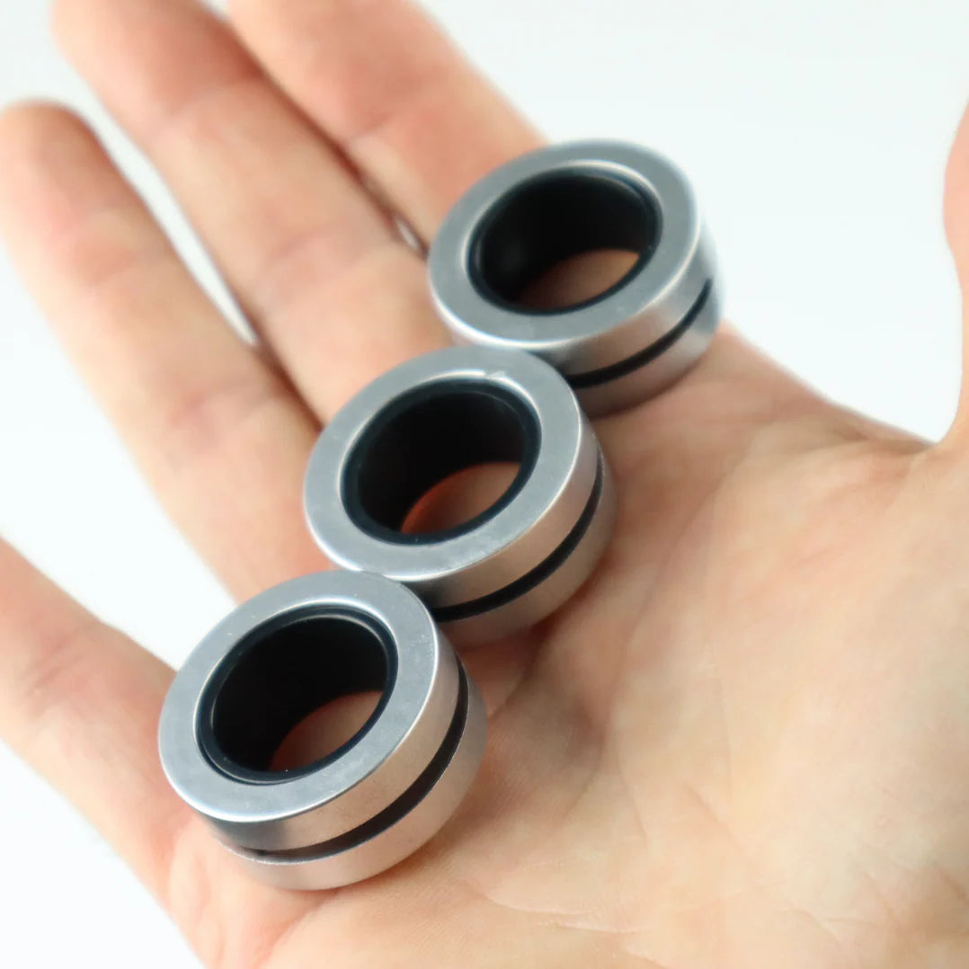 Premium Magnetic Fidget Rings in Window Tin
