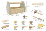 Calm and Breezy Wooden Toolbox