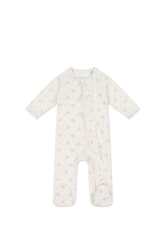 Organic Cotton Melanie Onepiece - Thelma Orchid